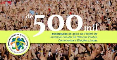 Mandato Pedro Kemp apoia Projeto de Iniciativa Popular de Reforma Política Democrática e Eleições Limpas