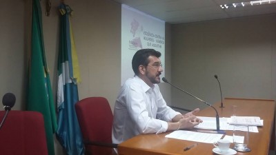 Pedro Kemp faz palestra “A Violência contra as Mulheres, números assustam”