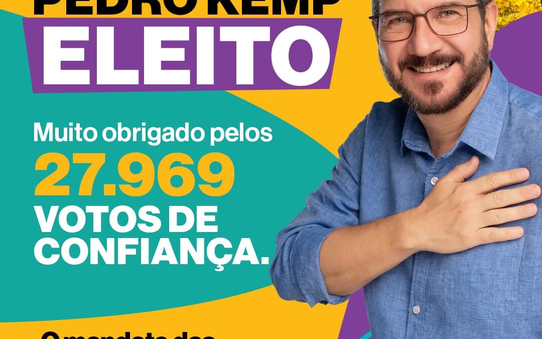 Muito obrigado pelos 27.969 votos de confiança!