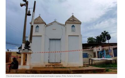 Igreja da comunidade quilombola Tia Eva enfrenta abandono e Kemp cobra reparos urgentes a patrimônio cultural