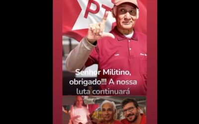 “Companheiro Militino, Presente! — Um Legado de Luta, Coragem e Esperança”