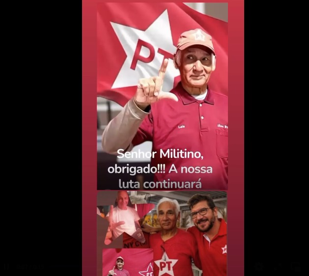 “Companheiro Militino, Presente! — Um Legado de Luta, Coragem e Esperança”