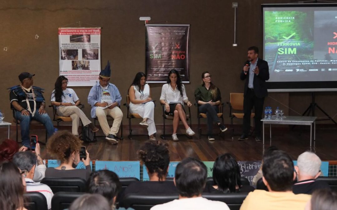 Kemp fortalece mobilização contra hidrovia e leva debate ao governo federal após audiência pública em Corumbá